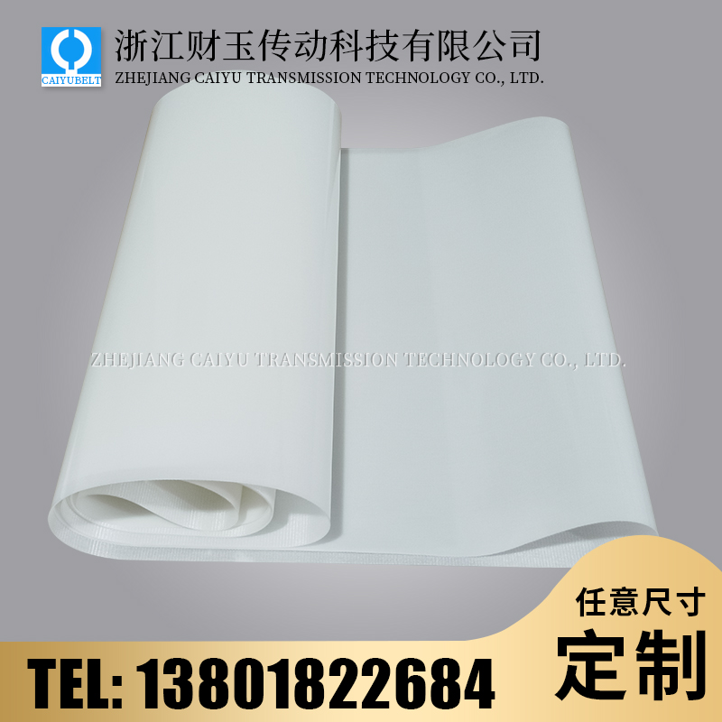 浙江财玉传动科技有限公司/CAIYUBELT/PVC透明输送带