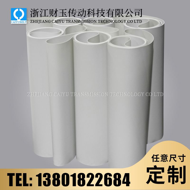 浙江财玉传动科技有限公司/CAIYUBELT/PU亚光平皮带
