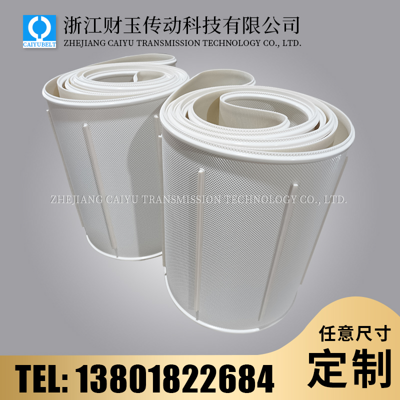 浙江财玉传动科技有限公司/CAIYUBELT/钻石纹导条输送带