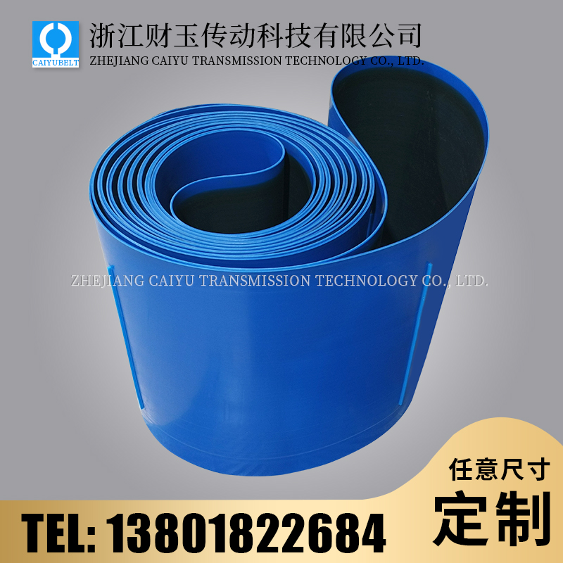 浙江财玉传动科技有限公司/CAIYUBELT/输送带加导条
