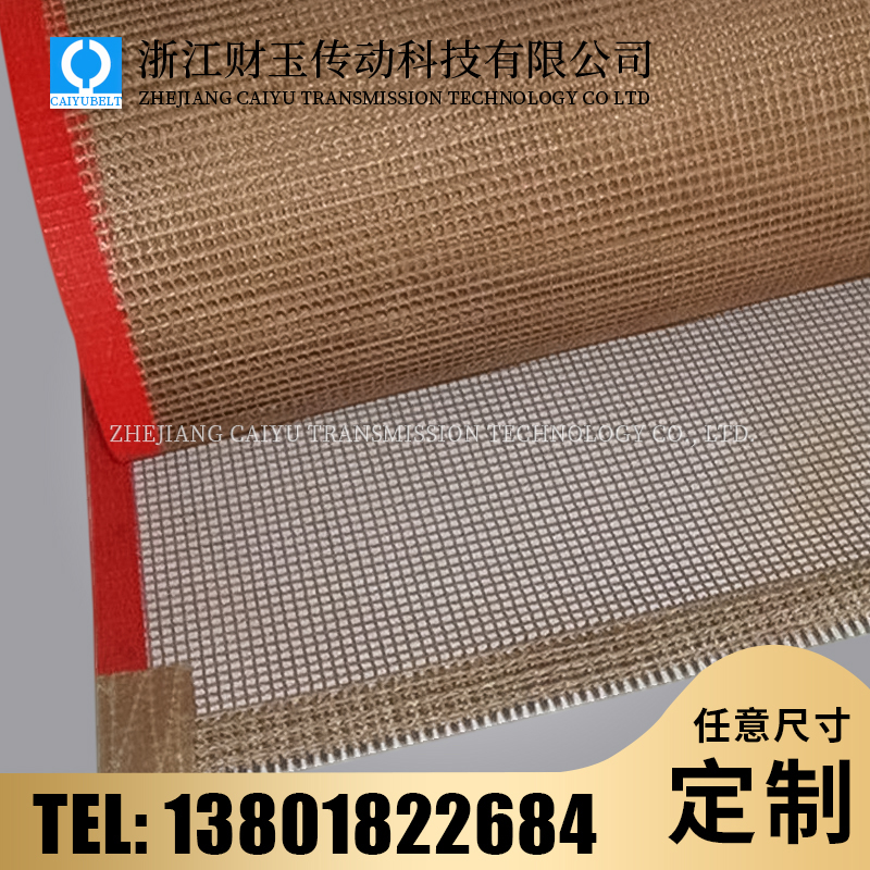 浙江财玉传动科技有限公司/CAIYUBELT/特氟龙导条输送带