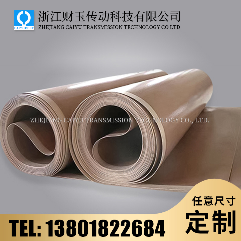 浙江财玉传动科技有限公司/CAIYUBELT/特氟龙输送皮带