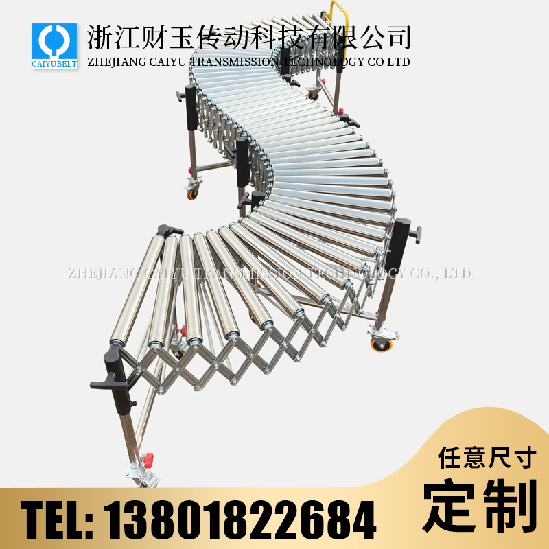 浙江财玉传动科技有限公司/CAIYUBELT/滚筒输送机 二